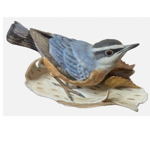 Lenox Other - Lenox Vintage RED BREASTED NUTHATCH Garden Bird Collection Fine Porcelain EUC